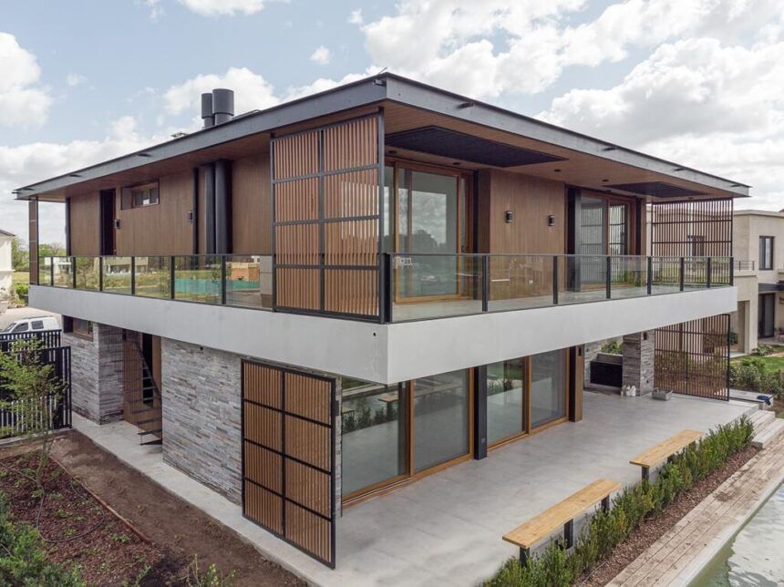 para pergolas y decks WPC Lifecycle Uruguay